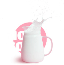 pitcher of milk